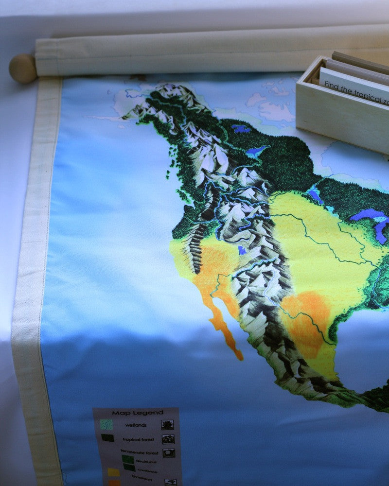 North America Biome Mat