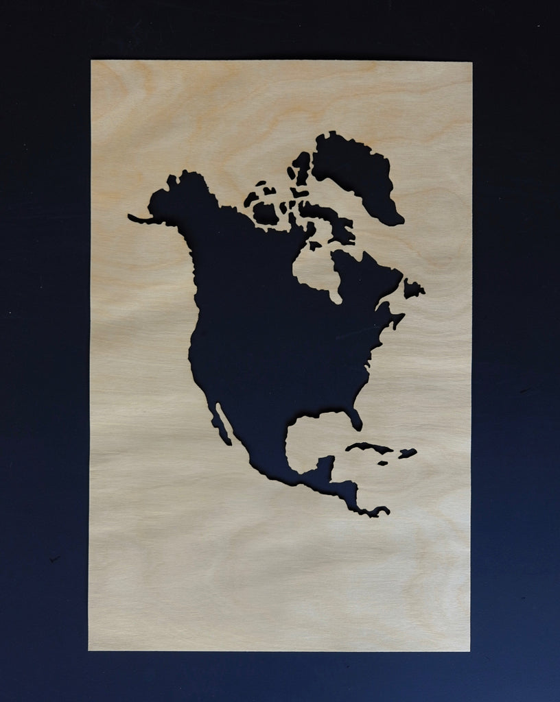 North America Stencil