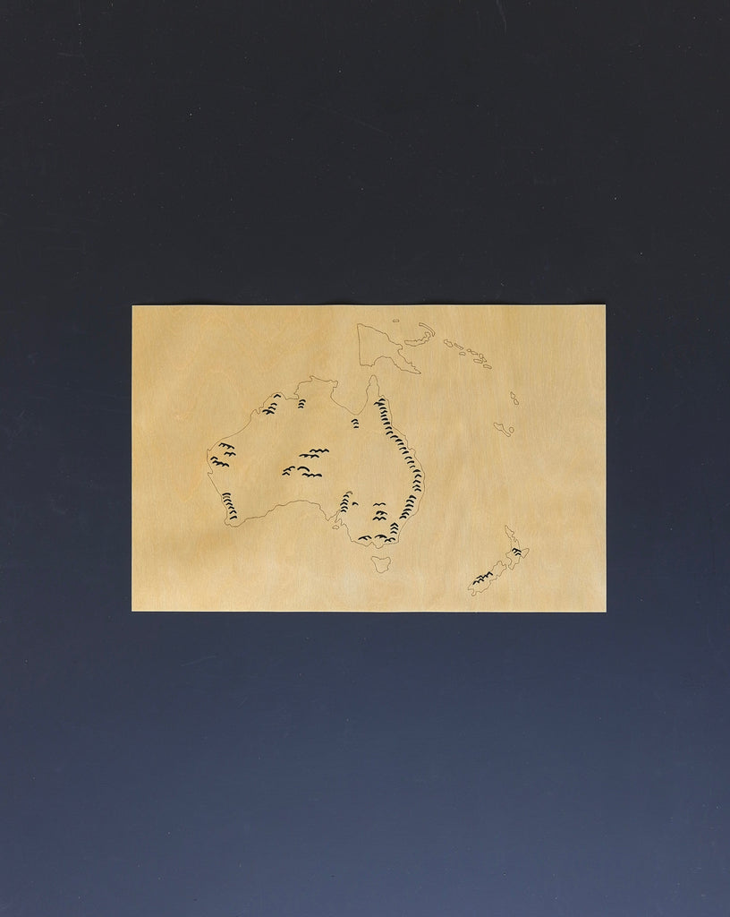 Oceania Stencil