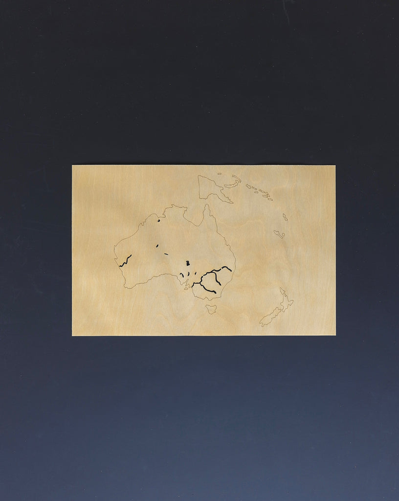 Oceania Stencil