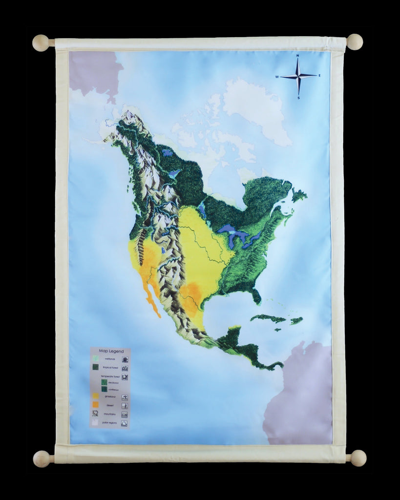 North America Biome Mat