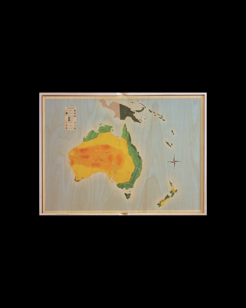 Oceania Stencil